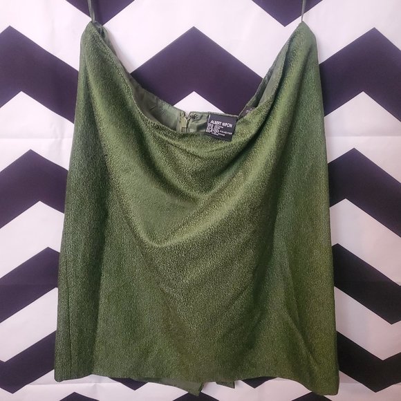 Wool/silk blend suit skirt* - Picture 2 of 4